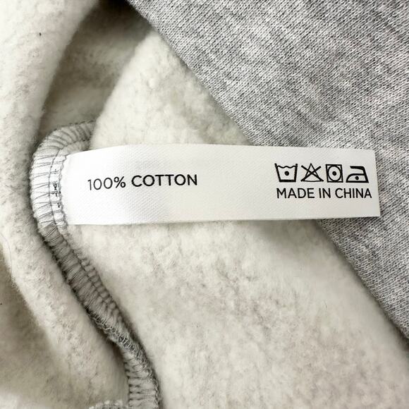 Tuckernuck Heathered Gray Carlson Quarter Zip Sweatshirt | SZ L - Picture 15 of 16